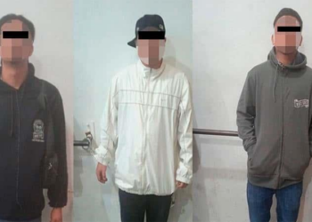 Detienen a cuatro hombres por golpiza en plena avenida Carranza