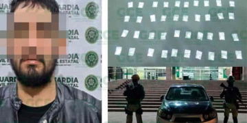 Detienen a asaltante de tienda de celulares en San Marcos, Mexquitic, quien también estaba vinculado con la venta de droga