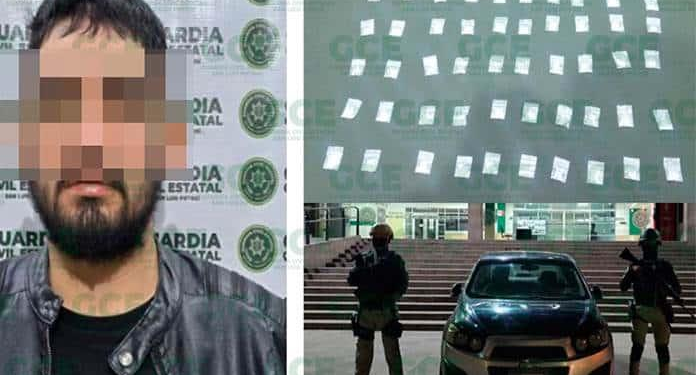 Detienen a asaltante de tienda de celulares en San Marcos, Mexquitic, quien también estaba vinculado con la venta de droga