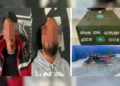Capturan a dos “halcones” con 20 ponchallantas en operativo en Matehuala