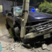 Accidente en la colonia Santa Mónica deja solo daños materiales