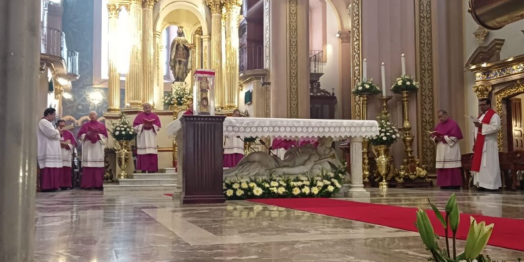 Llegan las reliquias de San Judas Tadeo a la Catedral Metropolitana de San Luis Potosí