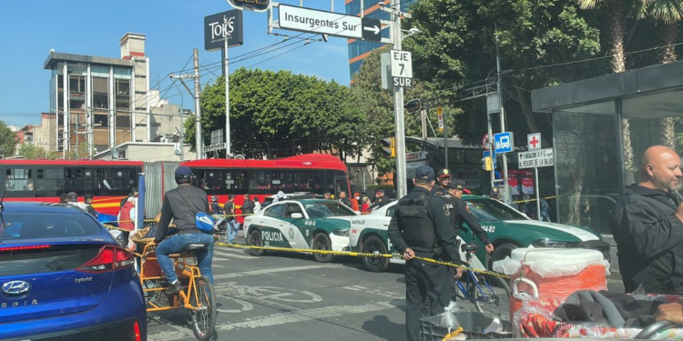 VIDEO | Presunto asaltante es abatido por la SSC CDMX en la colonia Tlacoquemecatl del Valle
