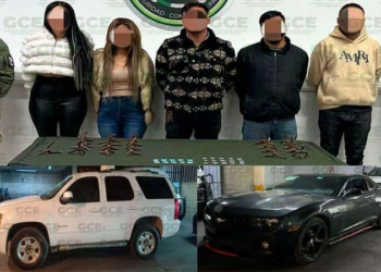 Guardia Civil Estatal detiene a banda de asaltantes de traileros en Villa Hidalgo