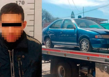 Detenido por choque y robo de vehículo en la colonia Industrial Aviación; intentó huir