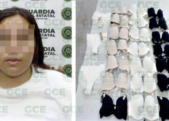 Detienen a mujer por intento de robo de lencería