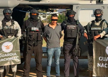 Detienen a Gerardo ‘N’, líder criminal de Apatzingán, presunto responsable del asesinato de dos agentes de la FGR