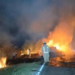 Se incendia tráiler con dos remolques en la carretera federal Ciudad Valles-Tampico