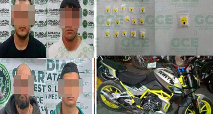Guardia Civil Estatal detiene a cuatro presuntos vendedores de droga