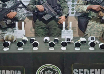 Joven vinculado al crimen organizado monitoreaba movimientos de seguridad con cámaras de videovigilancia en la capital potosina