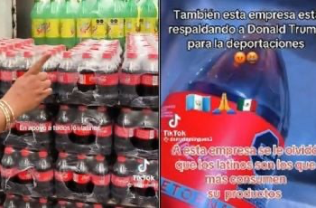 Latinos vs Coca Cola por “traición” que incluye a Trump