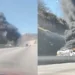 Choque múltiple en la México-Querétaro causa explosión de pipa