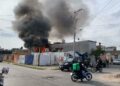 Video | Incendio en vivienda al norte de la capital es sofocado por bomberos