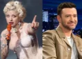 En su concierto, Mon Laferte lanza mensaje a Justin Timberlake: “por ti, Britney”