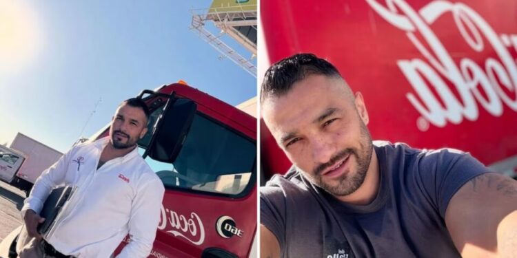 Empleado de refresco de cola en San Luis Potosí se viraliza gracias a su atractivo físico