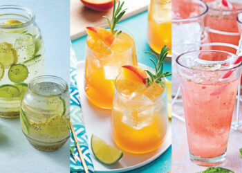 Refresca tu cuerpo con estas bebidas naturales en épocas de calo