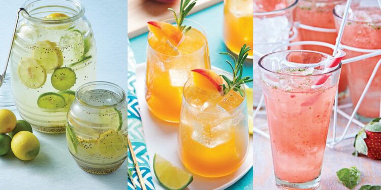 Refresca tu cuerpo con estas bebidas naturales en épocas de calo