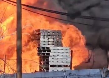 VIDEOS | Nuevamente se incendió tarimera en Soledad