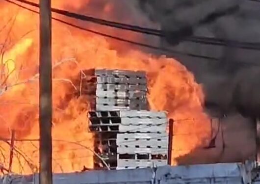 VIDEOS | Nuevamente se incendió tarimera en Soledad