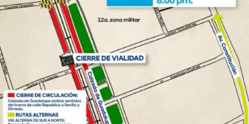 El 4 de marzo, la Calzada de Guadalupe se convierte en set de filmación