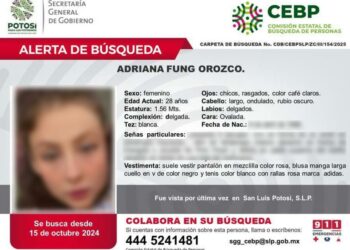 Joven desaparecida desde octubre de 2024 es localizada y auxiliada