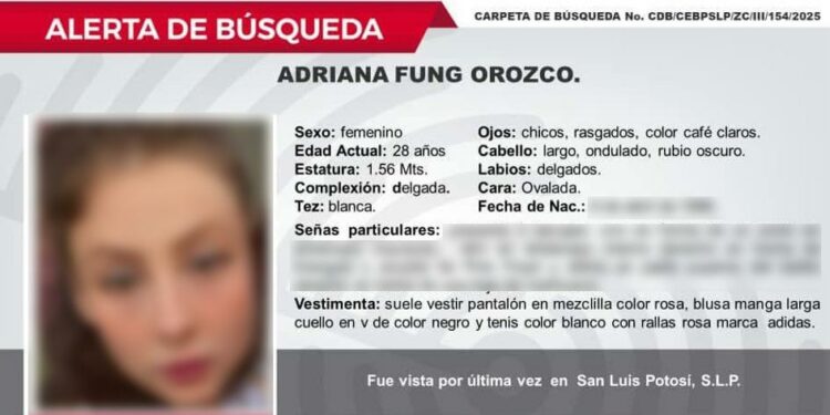 Joven desaparecida desde octubre de 2024 es localizada y auxiliada