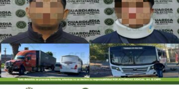 Dos hombres son detenidos por el probable delito de lesiones en hechos de tránsito