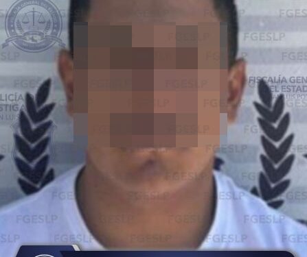 Detienen por portación de armas prohibidas a Ricardo “N” en Matehuala