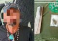 Capturan a individuo con cuchillo y marihuana