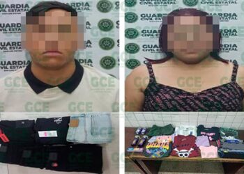Detienen a farderos en distintas tiendas