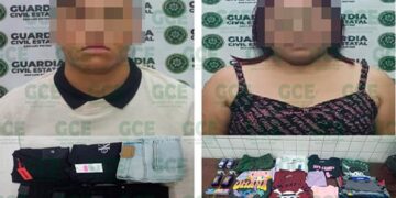 Detienen a farderos en distintas tiendas