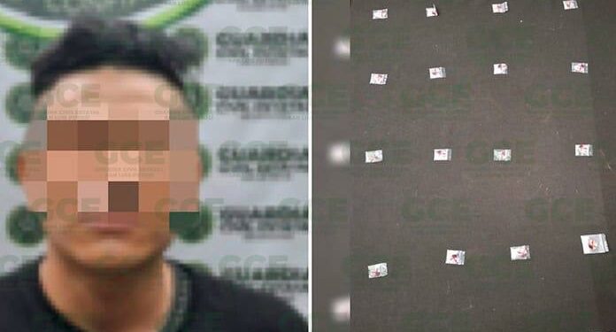 Detenido un joven por distribución de droga en Santa María