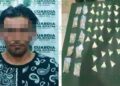 Detienen a presunto “narco” en Santo Tomás