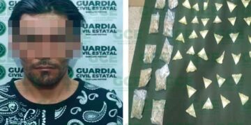 Detienen a presunto “narco” en Santo Tomás