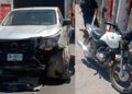 Motociclista pierde la vida tras ser arrollado por una camioneta en la Colonia San Luis