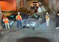 Accidente vial en el Centro Histórico deja dos heridos y daños materiales considerables