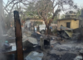 Matan a hombre en su hogar en Tamúin; horas después incendian la vivienda