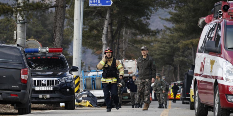 Accidente en Corea del Sur: Bombardeo durante ejercicio militar deja 15 heridos por error de piloto