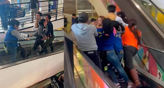 Robo en Walmart desata pelea en Macroplaza: Mujer Enfrenta a empleados y seguridad
