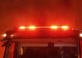 Incendio consume muebles de una familia en la colonia J. Aldana, pero no hay heridos; vecinos salvan a perrito