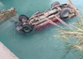 Trágico accidente en Tamasopo: camioneta cae al río y su conductor pierde la vida