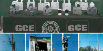 Guardia Civil Estatal y Sedena desmantelan redes de vigilancia criminal en la capital potosina y Bocas