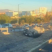 Volcadura en carretera 57 deja daños materiales: incidente ocurrió a la altura de Plaza Sendero