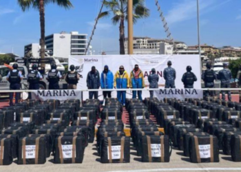 VIDEO | Aseguran 4.5 toneladas de droga durante patrullaje en Baja California Sur