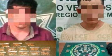 Capturan a “narcos” con droga en su poder