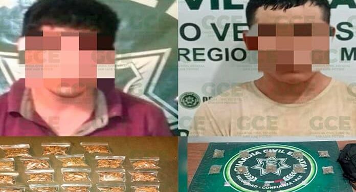 Capturan a “narcos” con droga en su poder
