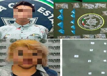 La Policía Estatal arresta a un par de “narcos”