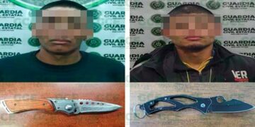 Sujetos atracan a transeúntes y la GCE los detiene