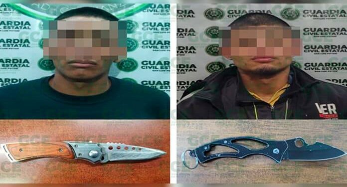 Sujetos atracan a transeúntes y la GCE los detiene