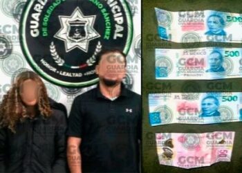 Pareja fue sorprendida intentando sobornar a oficiales en Soledad